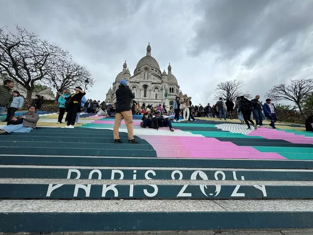 escaliers-sacre-coeur-jeux-olympiques-paris-2024